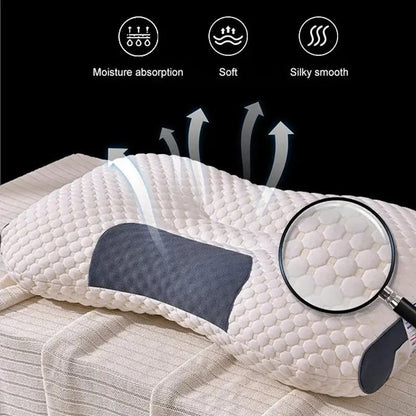 💥New Year Big Sale 49% OFF💥 Antibacterial Neck Support Sleep-Aid Massage Pillow