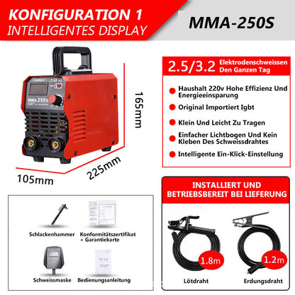 🚀Last day special offer🔥Fully automatic Cual Voltage Dual-purpose Industrial Grade Solid Copper Welding Machine