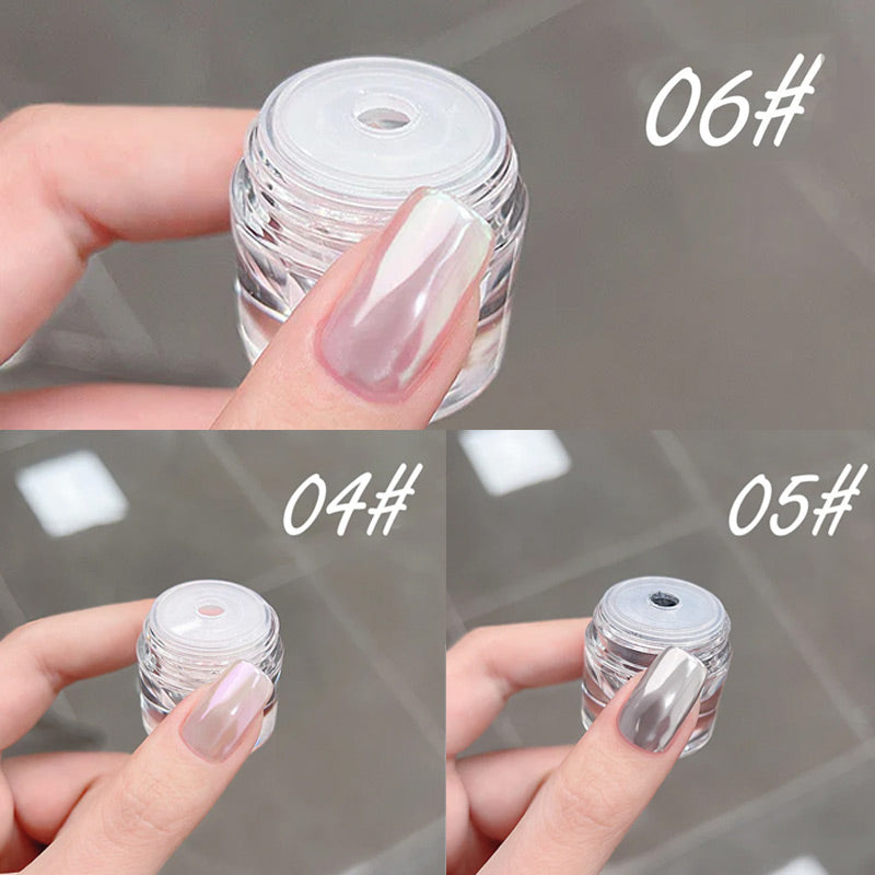 Chrome Mirror-Effect Nail Powder