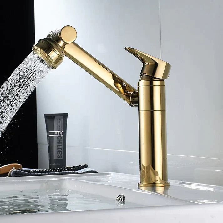 🔥FREE SHIPPING🔥Single Hole Hot And Cold Water Faucet Universal Swivel Basin Faucet