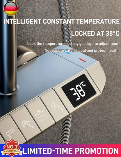 Intelligent Shower Set With Constant Temperature Under Pressure