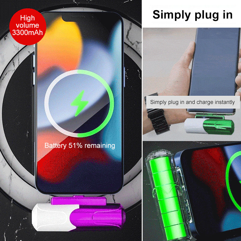 Mini Portable Capsule Power Bank