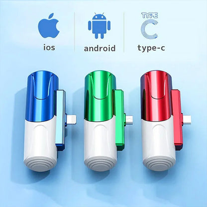 Mini Portable Capsule Power Bank