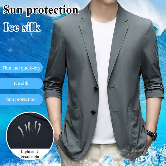 ⏰Hot SALE!🏆2024 Summer-Men's lightweight summer suit jacket