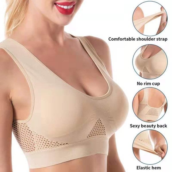 🔥🔥Breathable Cool Liftup Air Bra😀Buy 2 get 1 free