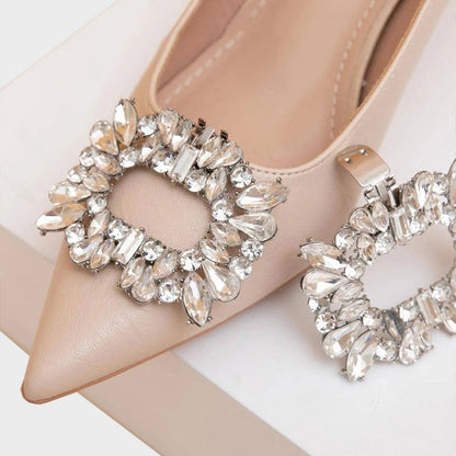 💎50% OFF！✨Deluxe Rhinestone Removable Shoe Clip