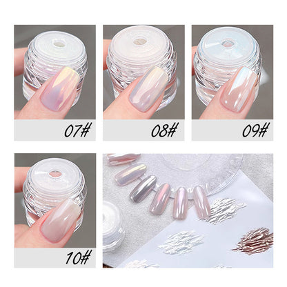 Chrome Mirror-Effect Nail Powder