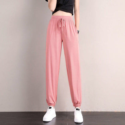 Summer Cool Quick-Dry Stretchy Sweatpants for Lady