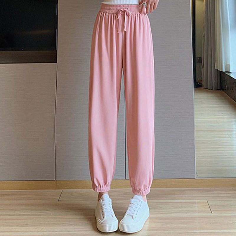 Summer Cool Quick-Dry Stretchy Sweatpants for Lady