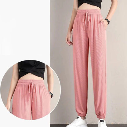 Summer Cool Quick-Dry Stretchy Sweatpants for Lady