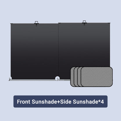 Car Windshield Sun Shade Set