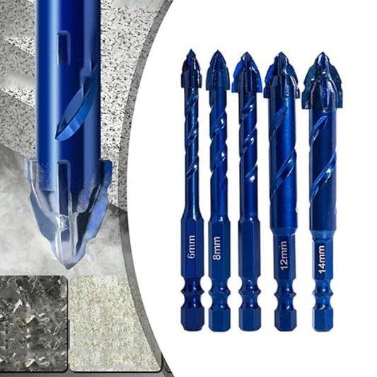 Offset Cutting Edge Tile Drill Bits Set