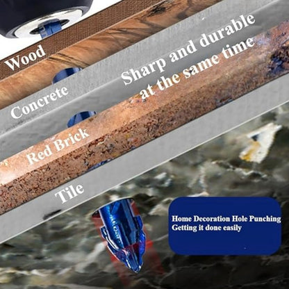 Offset Cutting Edge Tile Drill Bits Set