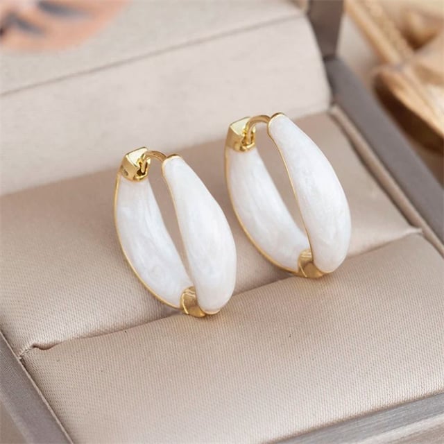 Elegant And Fashionable Hoop Earrings