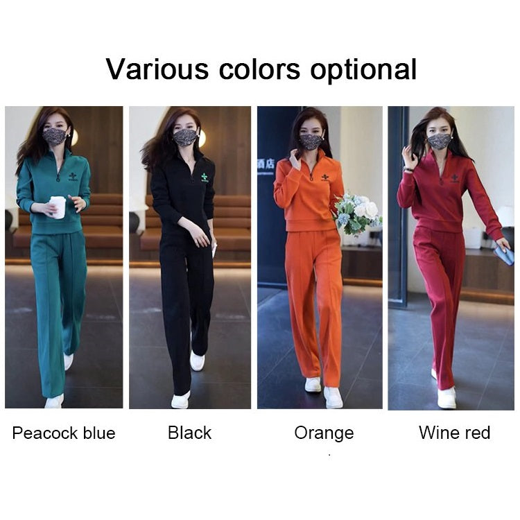 Women Sportswear Loose & Thin Casual Two-piece Suit