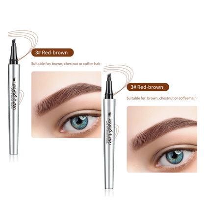 🔥Buy 1 Get 1 Free🔥-3D Waterproof Microblading Eyebrow Pen 4 Fork Tip Tattoo Pencil