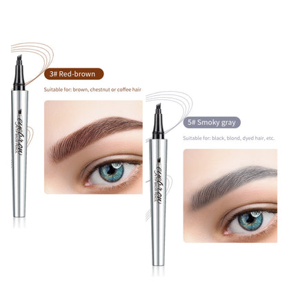 🔥Buy 1 Get 1 Free🔥-3D Waterproof Microblading Eyebrow Pen 4 Fork Tip Tattoo Pencil