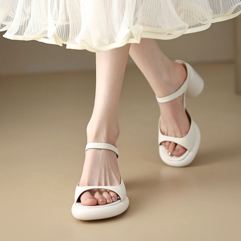 French thick-soled thick-heeled sandals✨ (free shipping to your home)✨