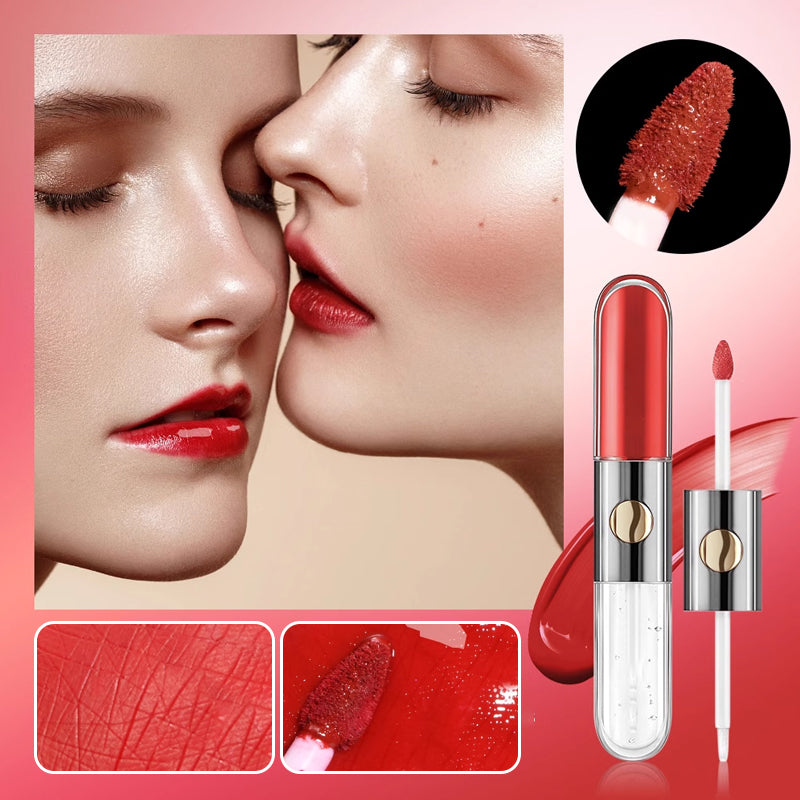 Dual Liquid Lip Color-Lip Gloss & Lip Oil