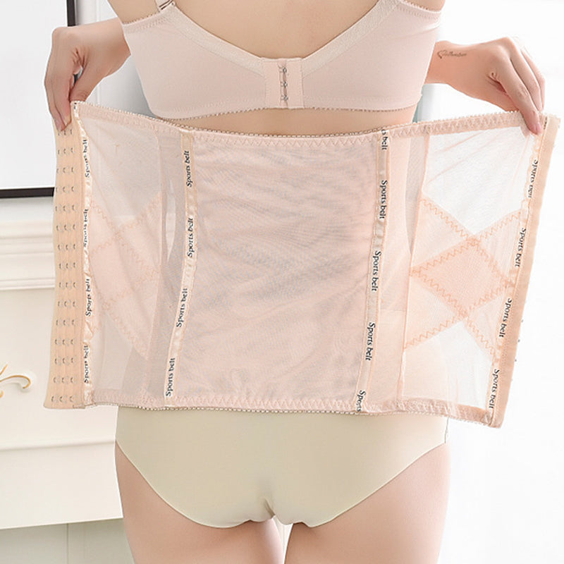 Cross Mesh Girdle for Waist Shaping