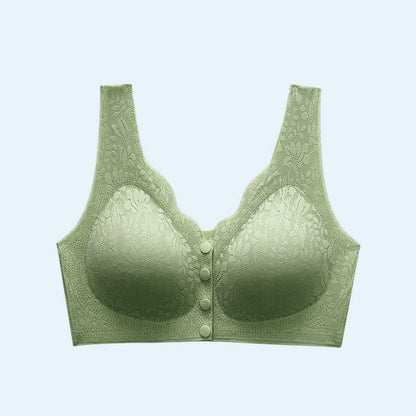 Front Buckle Sleep Bra For Older Women M-3XL