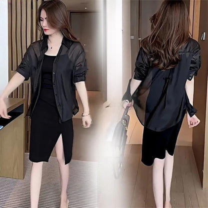 Summer Sunscreen Chiffon Shirt | 🔥Buy 2 pcs with Free Shipping