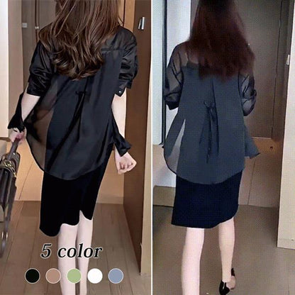 Summer Sunscreen Chiffon Shirt | 🔥Buy 2 pcs with Free Shipping