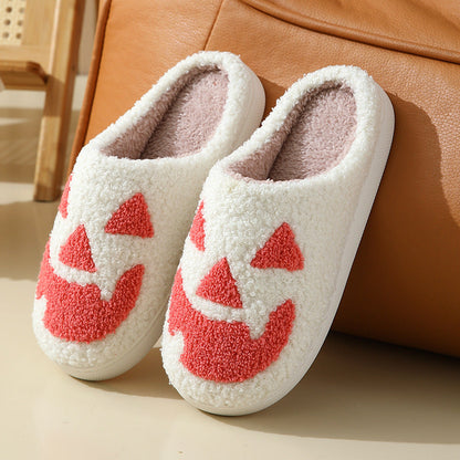 Cozy Fall Spooky Slippers