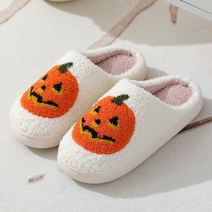 Cozy Fall Spooky Slippers