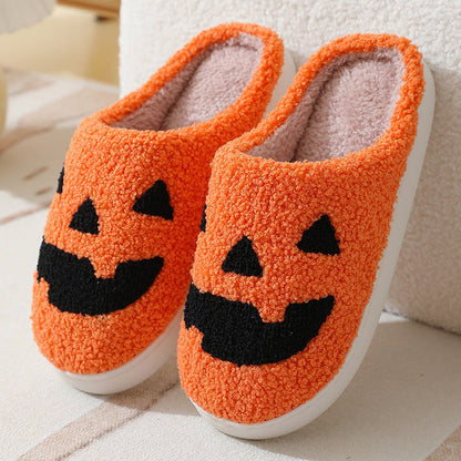 Cozy Fall Spooky Slippers