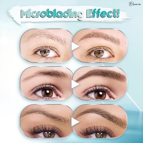 🔥Buy 1 Get 1 Free🔥-3D Waterproof Microblading Eyebrow Pen 4 Fork Tip Tattoo Pencil