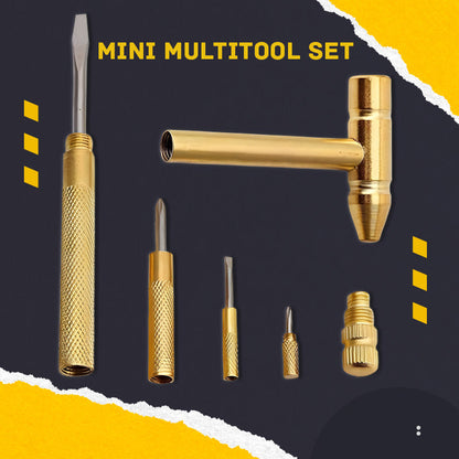 5 in 1 Mini Hammer and Screwdriver Hand Tools Set