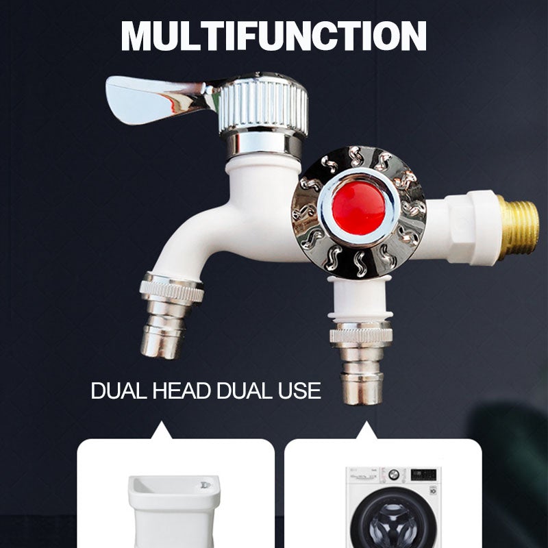 💦Outdoor Antifreeze Dual Control Faucet（50% OFF🔥）