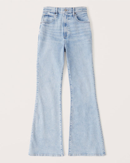 ✨Limited time 50% off✨Super High-Waisted Stretchy Versatile Flared Jeans