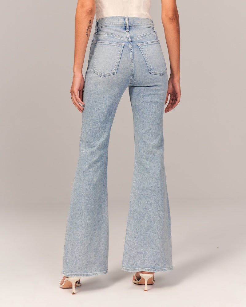 ✨Limited time 50% off✨Super High-Waisted Stretchy Versatile Flared Jeans