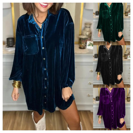 Hot Sale⏰2024 New Lightweight Shirt Dress