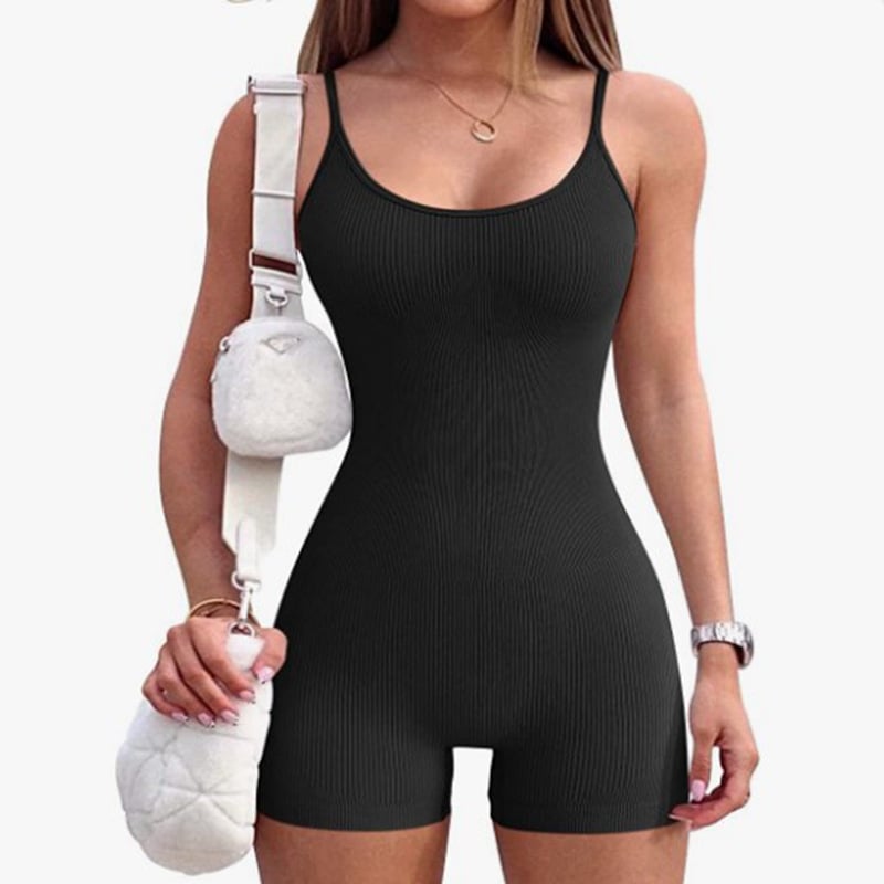 SEAMLESS TUMMY CONTROL ROMPER