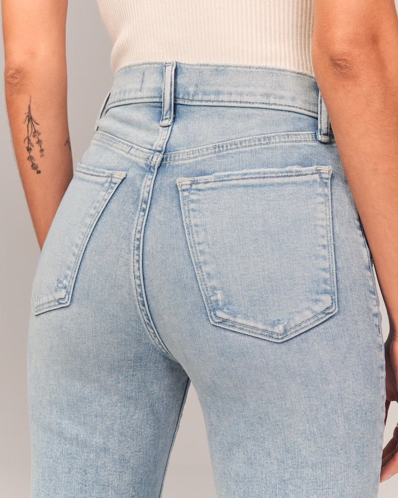 ✨Limited time 50% off✨Super High-Waisted Stretchy Versatile Flared Jeans