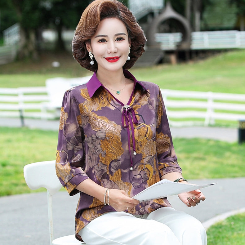 🎉New Product Launch💐– Women's Fashionable  silk shirt（40% OFF）