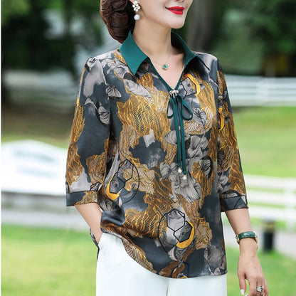 🎉New Product Launch💐– Women's Fashionable  silk shirt（40% OFF）