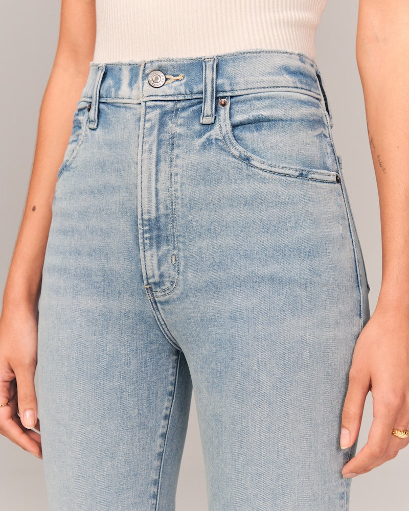 ✨Limited time 50% off✨Super High-Waisted Stretchy Versatile Flared Jeans