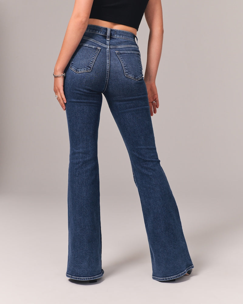 ✨Limited time 50% off✨Super High-Waisted Stretchy Versatile Flared Jeans