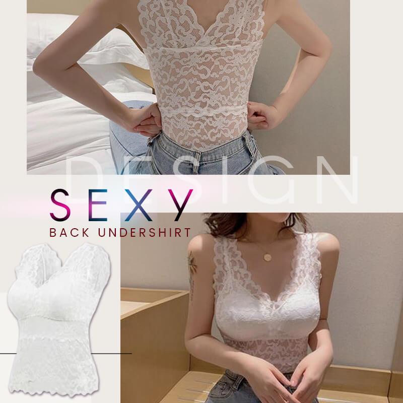 🔥Long Lace Beauty Back Undershirt(49% OFF NOW!!!)