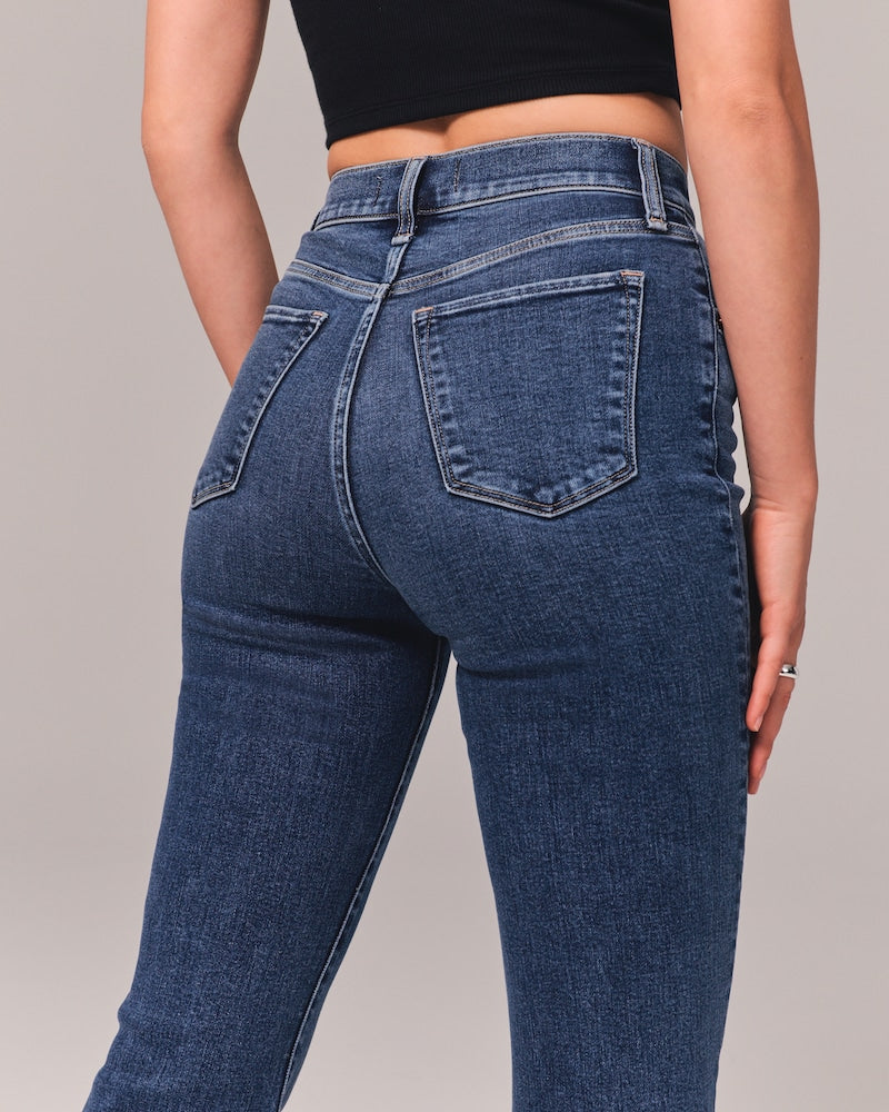 ✨Limited time 50% off✨Super High-Waisted Stretchy Versatile Flared Jeans