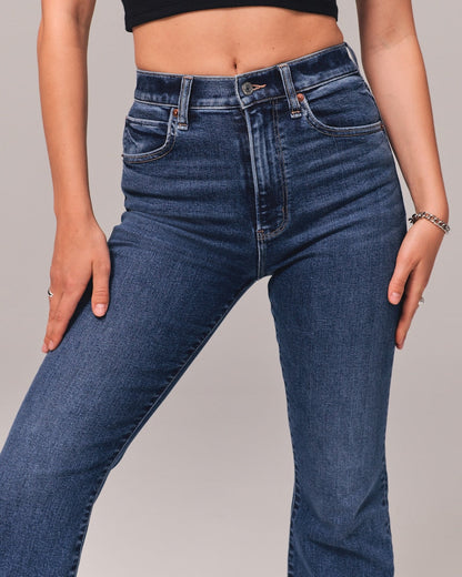 ✨Limited time 50% off✨Super High-Waisted Stretchy Versatile Flared Jeans