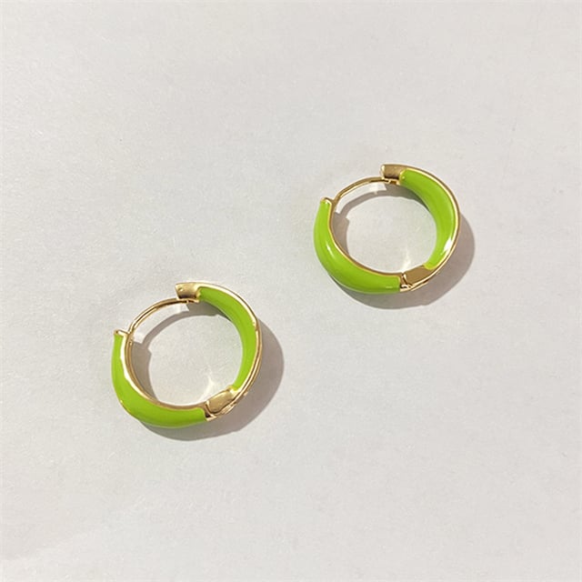 Elegant And Fashionable Hoop Earrings