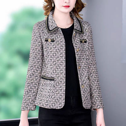 🔥Hot Sale🔥Women's Elegant Button-Down Vintage Jacket（50% OFF）