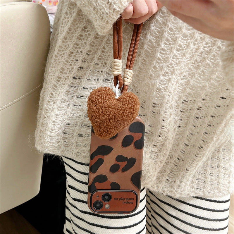 [Best Gift For Phone] Luxurious Brown Leopard Print Case Cover For iPhone