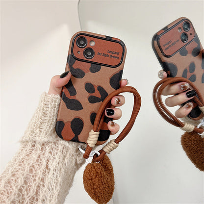 [Best Gift For Phone] Luxurious Brown Leopard Print Case Cover For iPhone