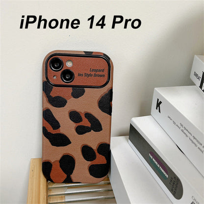 [Best Gift For Phone] Luxurious Brown Leopard Print Case Cover For iPhone